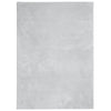 Tapis Vidaxl Huarte Low-Pole Soft Soft Lavable 160x230 cm Gray