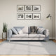 Tapis Vidaxl Huarte Low-Pole Soft Soft Washable 200x200 cm Gray