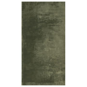 Tapis Vidaxl Huarte Low -pole Soft Soft lavable 80x150 cm vert forêt - afbeelding 2