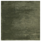 Tapis Vidaxl Huarte Low-Pole Soft Soft Lavable 120x120 cm Green Forest - afbeelding 2