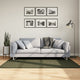 Tapis vidaxl Huarte Low -pole Soft Soft Lavable 120x170 cm Green Forest
