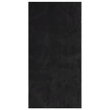 Tapis vidaxl Huarte Low-Pole Soft Soft Lavable 100x200 cm noir - afbeelding 2