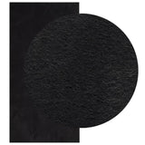 Tapis vidaxl Huarte Low-Pole Soft Soft Lavable 100x200 cm noir - afbeelding 3