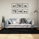 Tapis Vidaxl Huarte Low-Pole Soft Soft Washable 140x200 cm noir