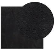 Tapis vidaxl Huarte Low-Pole Soft Soft Washable 200x200 cm noir - afbeelding 3