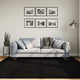 Tapis vidaxl Huarte Low-Pole Soft Soft Washable 200x200 cm noir