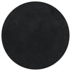 Tapis vidaxl Huarte Low -pole Soft Soft Washable Ø 100 cm noir
