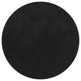 Tapis vidaxl Huarte Low-Pole Soft Lavable Ø 200 cm noir - afbeelding 2