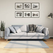 Tapis vidaxl Huarte Low -pole Soft Soft Lavable 120x120 cm bleu - afbeelding 1