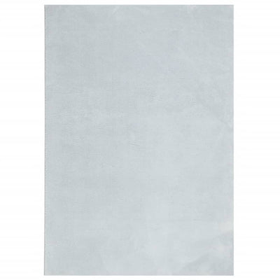 Tapis vidaxl Huarte Low -pole Soft Soft Lavable 160x230 cm bleu