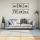 Tapis vidaxl Huarte Low -pole Soft Soft Lavable 160x230 cm bleu