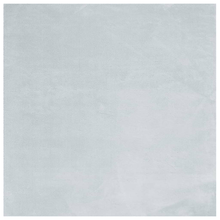 Tapis Vidaxl Huarte Low-Pole Soft Soft Washable 200x200 cm bleu