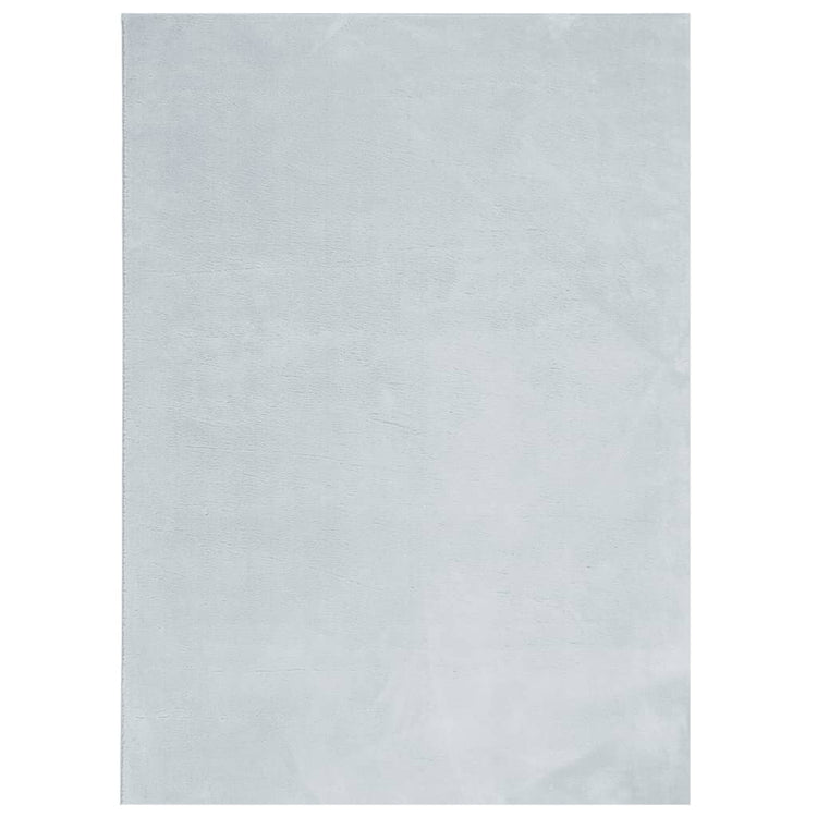 Tapis Vidaxl Huarte Low-Pole Soft Soft Washable 200x280 cm bleu