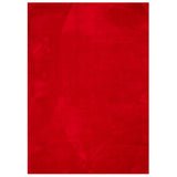 Tapis vidaxl Huarte Low-Pole Soft Soft Washable 200x280 cm rouge - afbeelding 2
