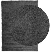 Vidaxl tapis Pampelune Shaggy hautement Pole 200x280 cm anthracite - afbeelding 3