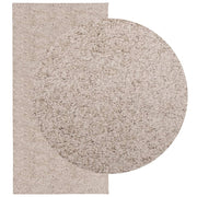 Vidaxl tapis Pampelune Shaggy hautement pôle moderne 100x200 cm beige - afbeelding 3