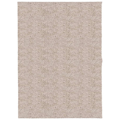 Vidaxl tapis Pampelune Shaggy hautement moderne 140x200 cm beige