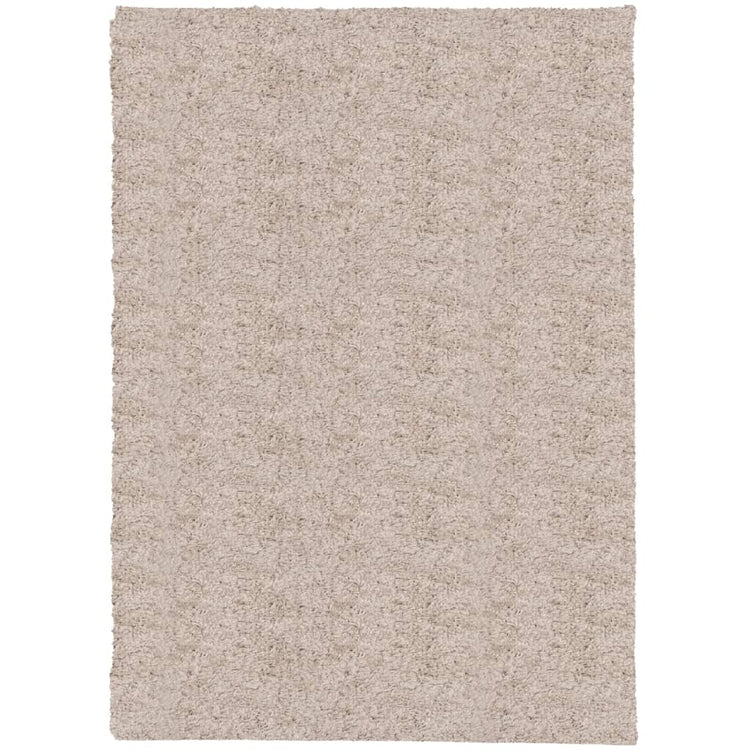 Vidaxl tapis Pampelune Shaggy hautement moderne 200x280 cm beige