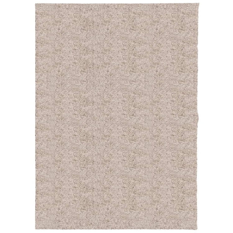 Vidaxl tapis Pampelune Shaggy hautement moderne 240x340 cm beige