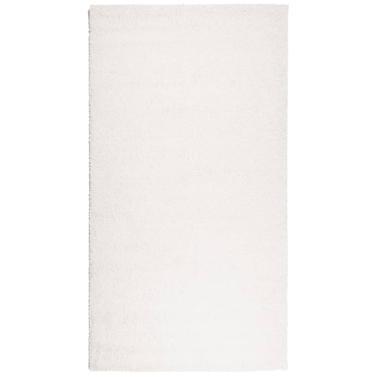 Vidaxl tapis Pampelona Shaggy High-modern 60x110 cm Crem Crème