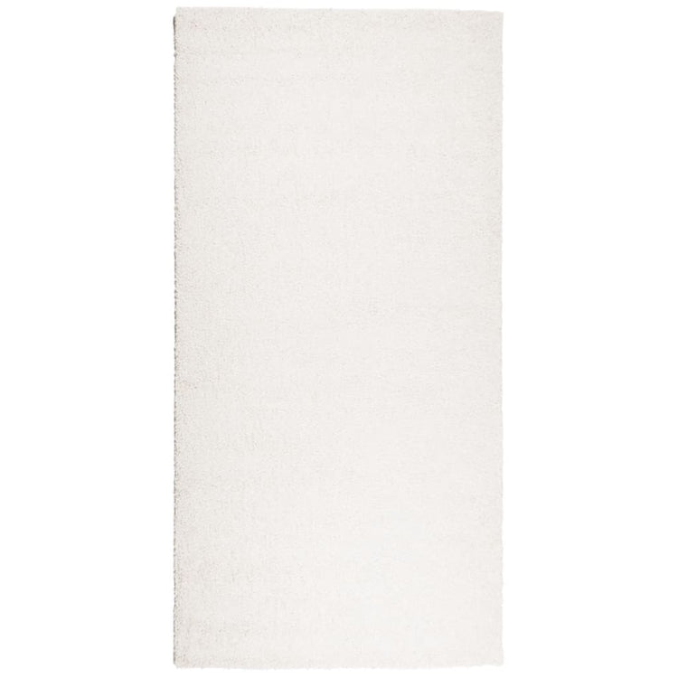 Vidaxl tapis Pampelona Shaggy High Thary Modern 100x200 cm crème
