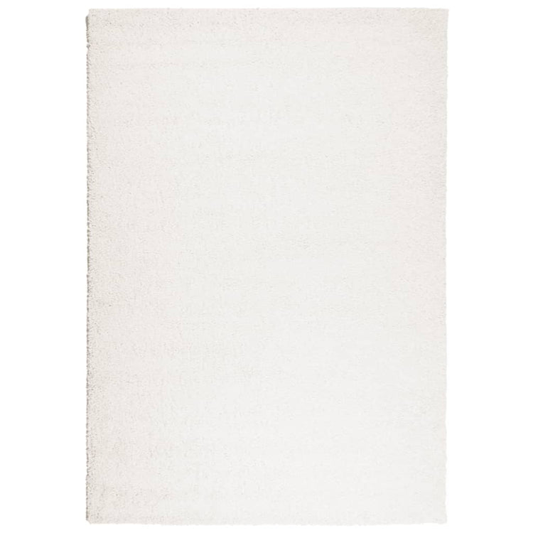Vidaxl tapis Pampelona Shaggy High Thing Modern 160x230 cm Crem Crème