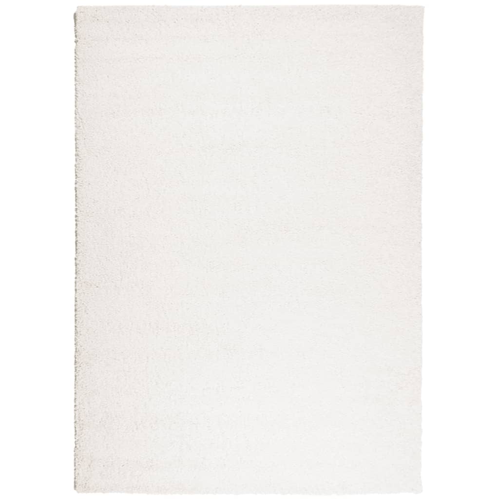 Vidaxl tapis Pampelona Shaggy High Thing Modern 200x280 cm crème
