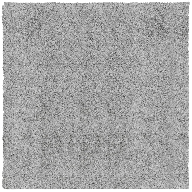 Vidaxl tapis Pampelona Shaggy hautement moderne 240x240 cm gris