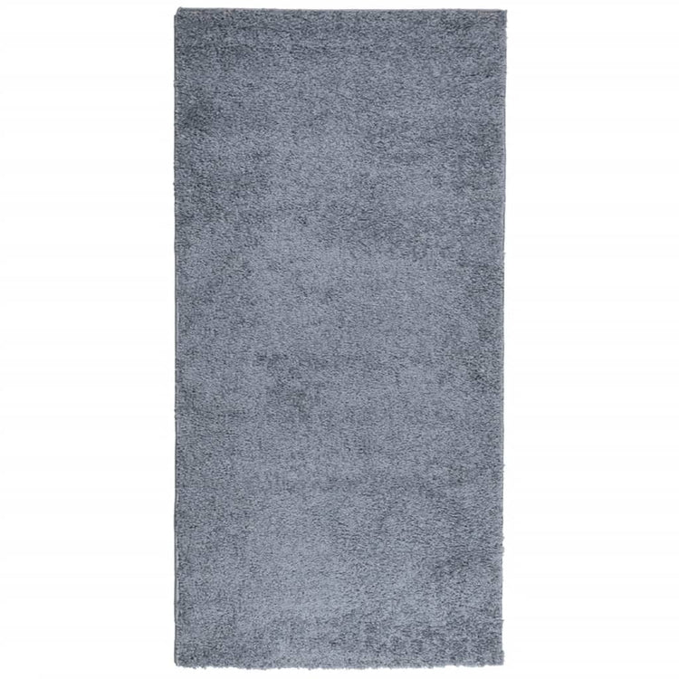 Vidaxl tapis Pampelona Shaggy hautement poteau moderne 100x200 cm bleu