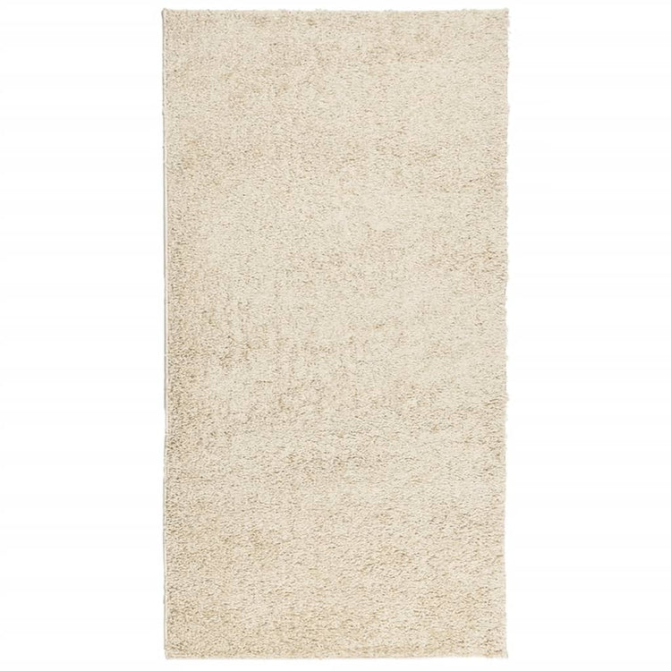 Tapis vidaxl Haut-pile haut de gamme moderne 80x150 cm de couleur or