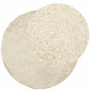Vidaxl tapis Pampelune Shaggy hautement moderne Ø 240 cm Couleur en or - afbeelding 3