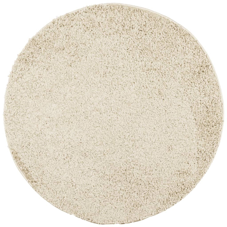 Vidaxl tapis Pampelune Shaggy très moderne Ø 280 cm Couleur en or