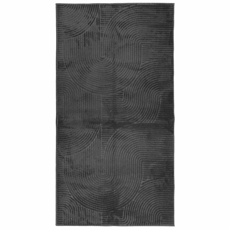VidaXL tapis Iza poils courts scandinave 80x150 cm anthracite