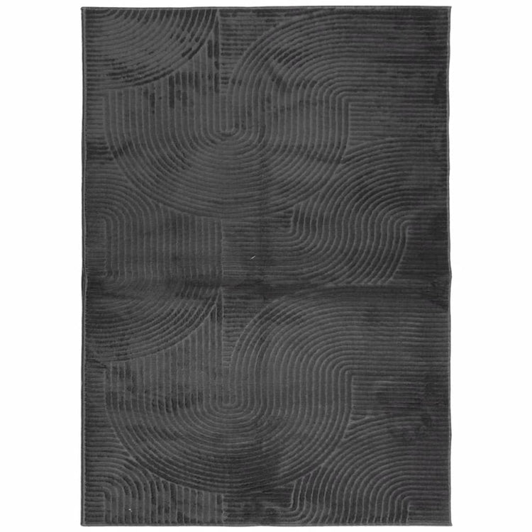 VidaXL tapis iza poils ras scandinave 240x340 cm anthracite
