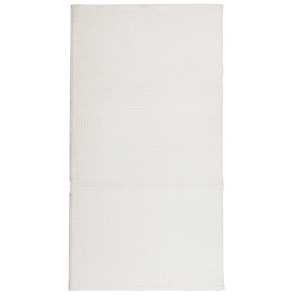 Vidaxl Rug Iza Low -pole Scandinave 80x150 cm Crème-Coloored