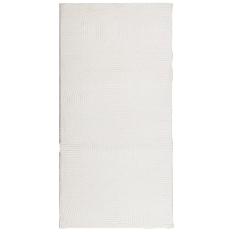 Vidaxl Rug Iza Low -Pile Scandinave 100x200 cm Crème
