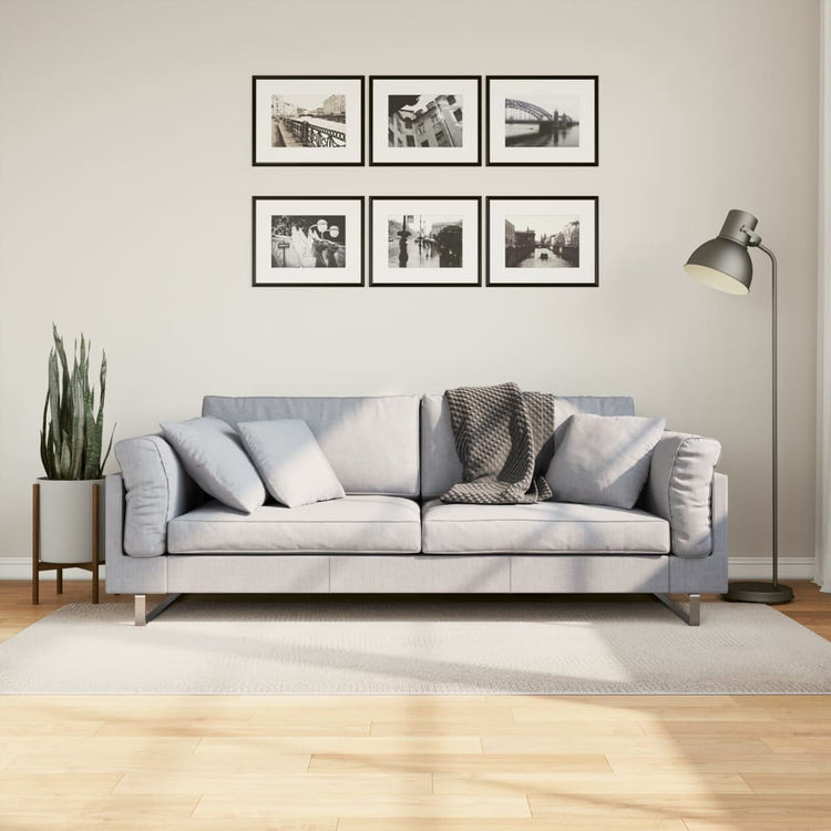 Vidaxl Rug Iza Low -Pile Scandinave 100x200 cm Crème