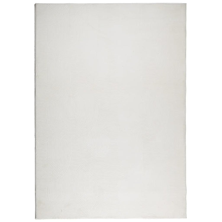 Vidaxl Rug Iza Low -Pile Scandinave 140x200 cm Crème-Color