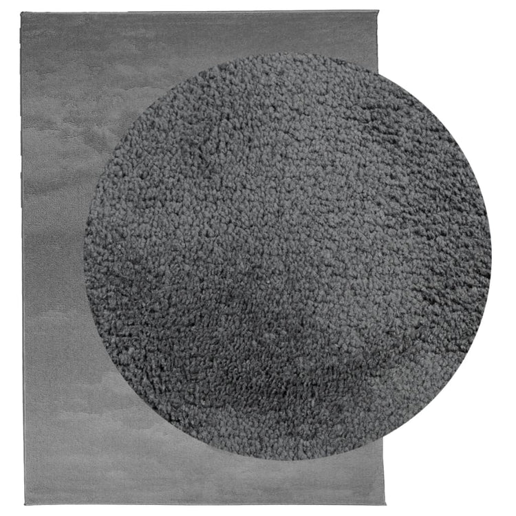 Vidaxx tapis oviedo poils ras 240x340 cm anthracite