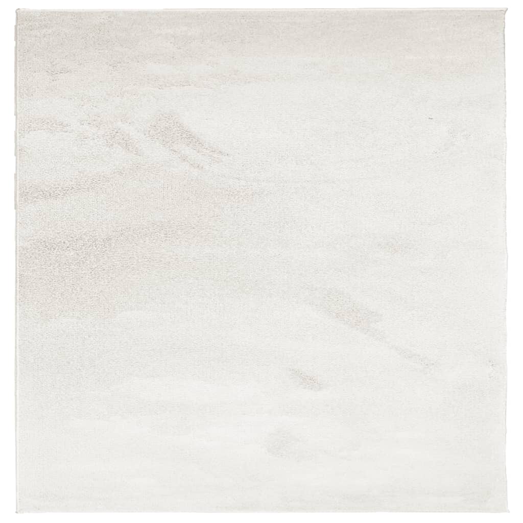 VidaXL tapis oviedo poils ras 240x240 cm beige