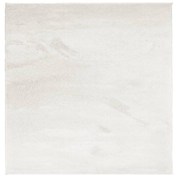 VidaXL tapis oviedo poils ras 240x240 cm beige