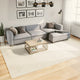 VidaXL tapis oviedo poils ras 240x340 cm beige