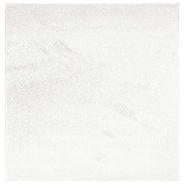 Vidaxx tapis oviedo poils ras 200x200 cm crème