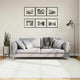 Vidaxx tapis oviedo poils ras 200x200 cm crème