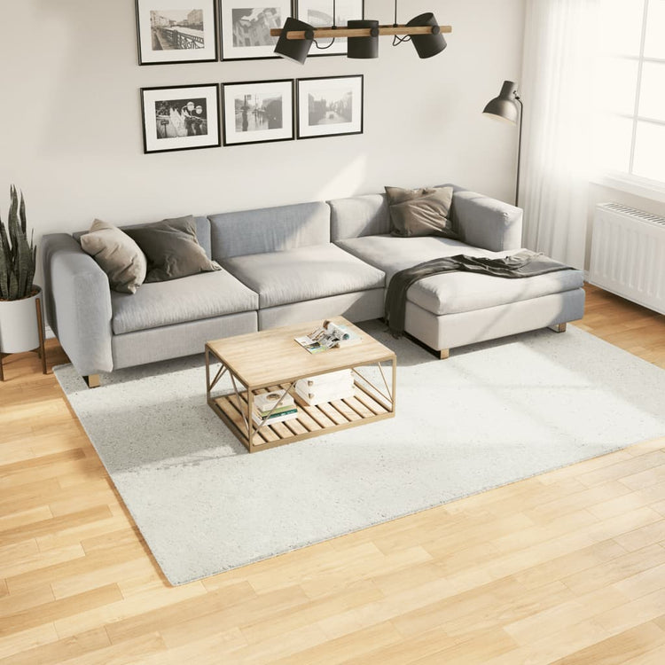 Vidaxx tapis oviedo poils ras 200x280 cm crème