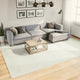 Vidaxx tapis oviedo poils ras 240x340 cm crème