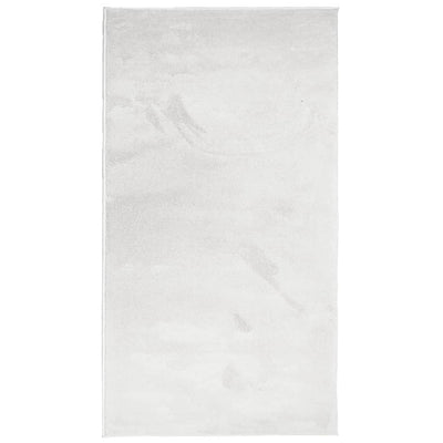 Tapis Vidaxl Oviedo Low -Pile 80x150 cm Gray