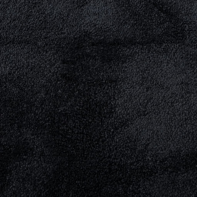 Vidaxx tapis oviedo poils ras 240x240 cm noir