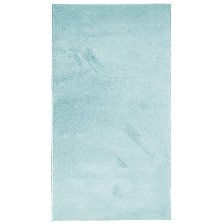 Tapis Vidaxl Oviedo Low -Pile 80x150 cm vert
