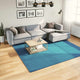 VidaXL tapis oviedo poils ras 240x240 cm turquoise